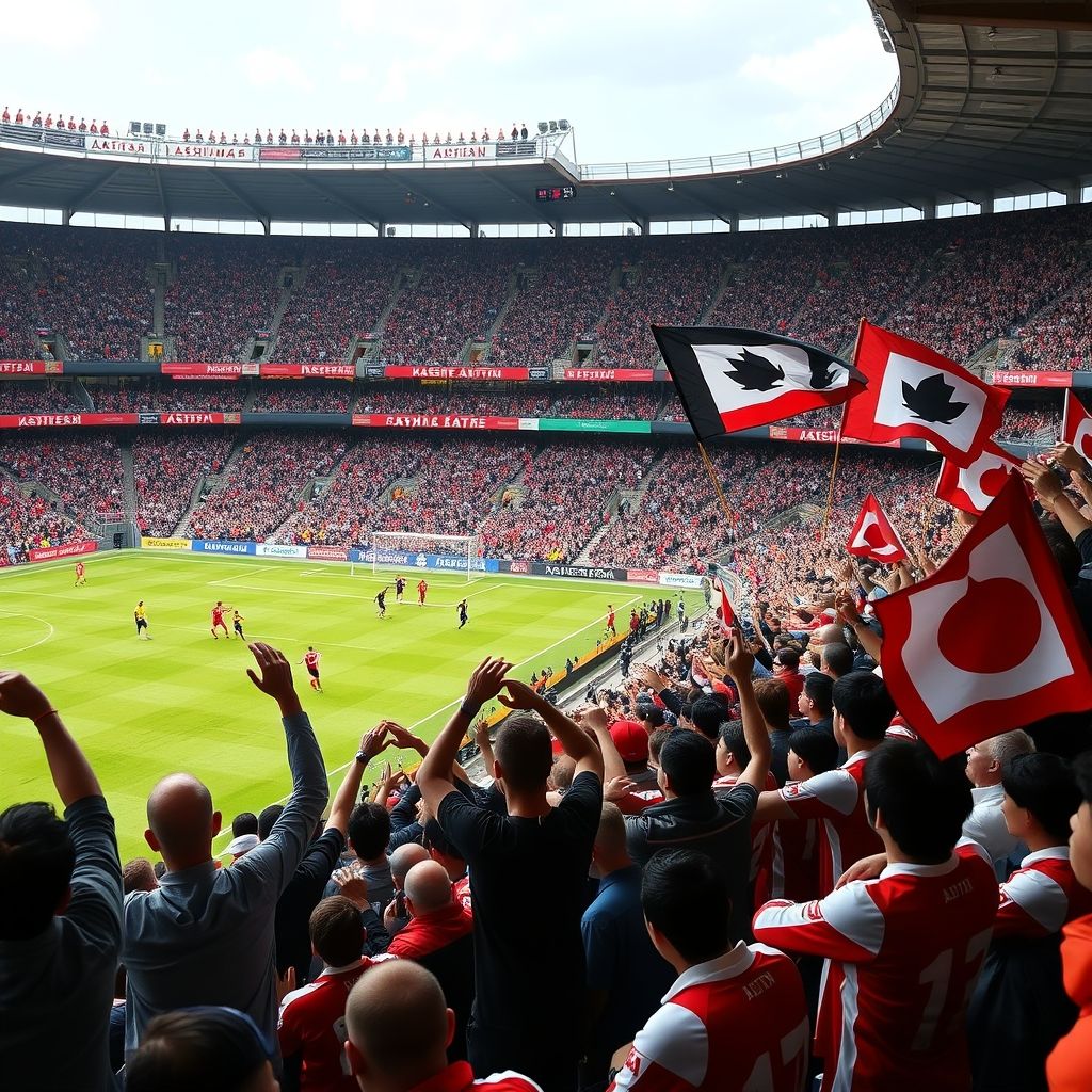 乐鱼体育平台-鹿岛鹿角球迷现场助威，球队士气高涨